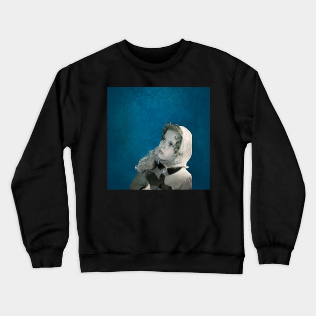 Shirley Temple Winter Crewneck Sweatshirt by RetroSalt